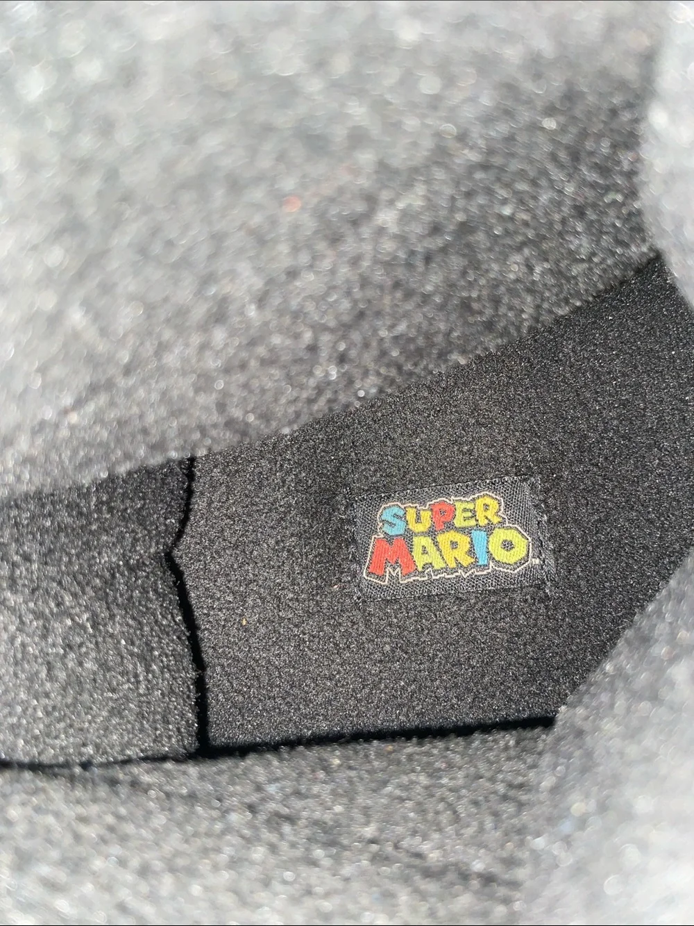 Super Mario Kids High-Top Slippers in Black, Green & Red sz 4/5